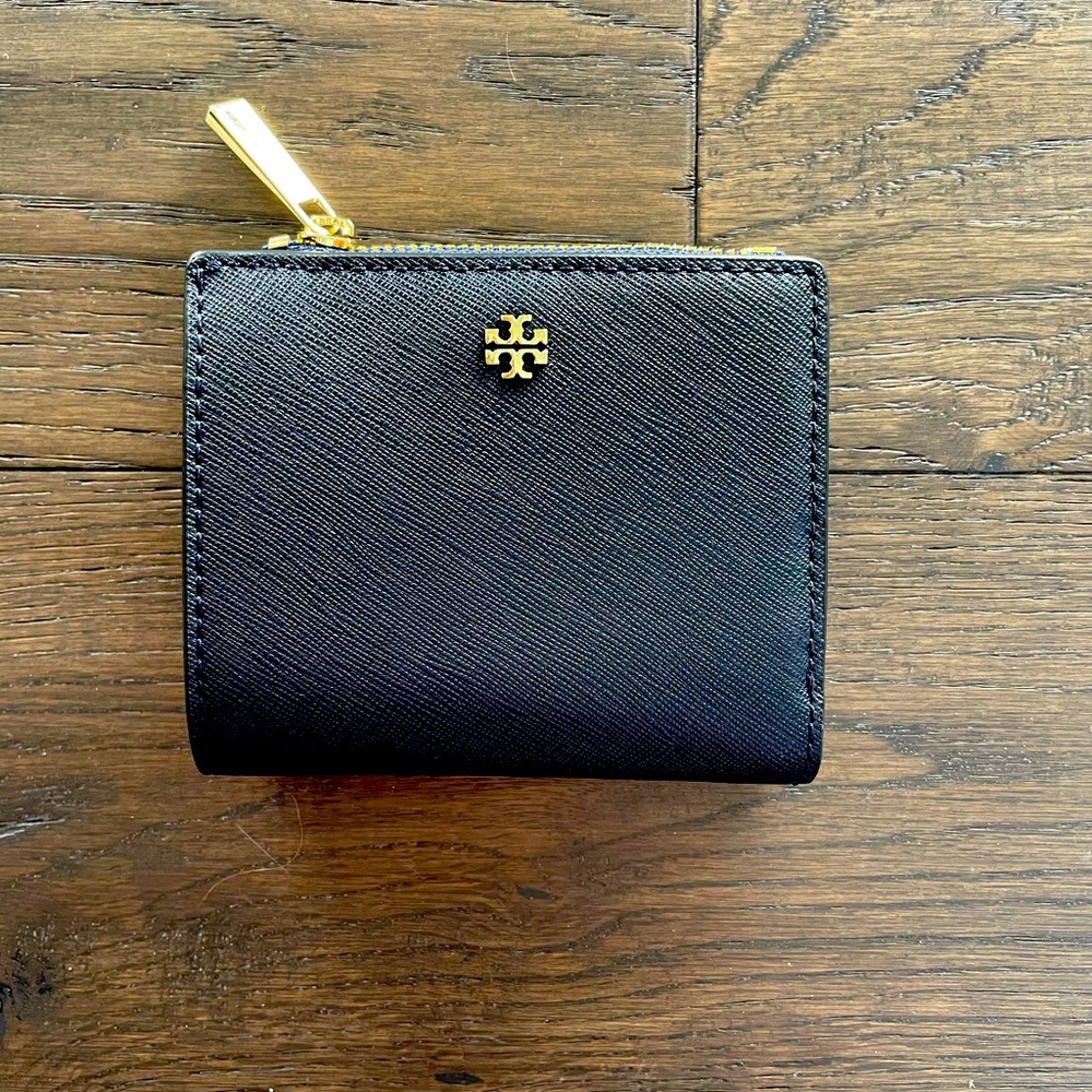 Tory Burch Emerson Wallet Navy